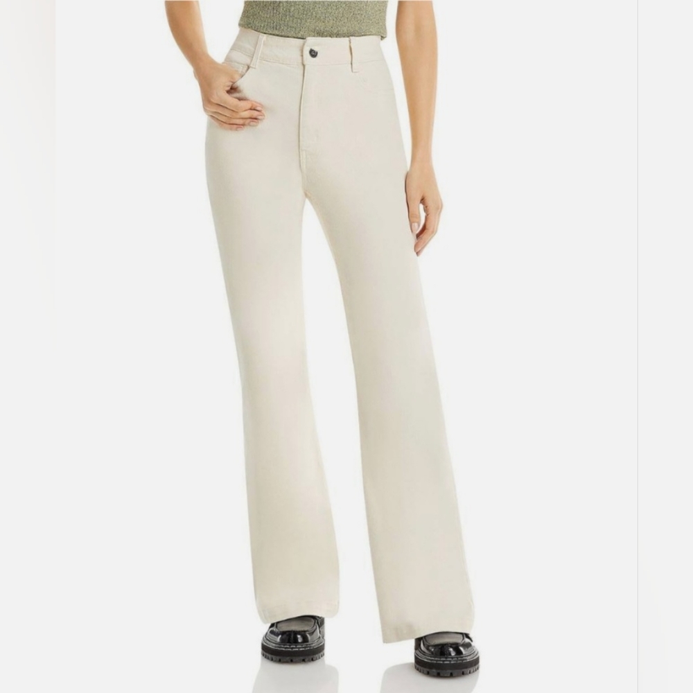 Nili Lotan Joan Pants - Classy Ecru White Jeans
